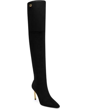 Donna Karan Over The Knee Boots - Black