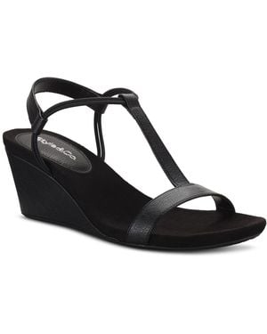Style & Co. Mulan Wedge Sandals - Black