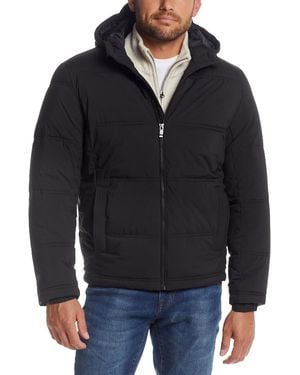 Weatherproof Quilted Puffer Jacket - Black