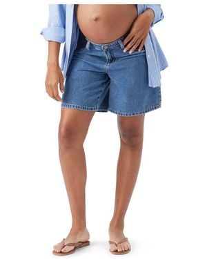 Ripe Maternity Maternity Ripe Dion Denim Short - Blue