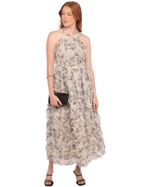 Petal & Pup Delora Midi Dress - Natural