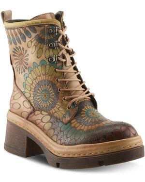 L'ARTISTE Spring Step Carnivale Bootie - Brown