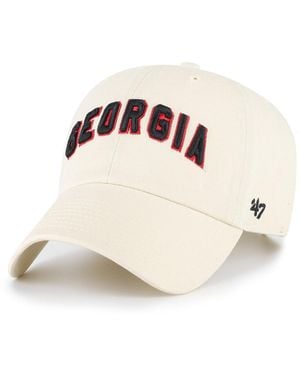 '47 Georgia Bulldogs Vault Clean Up Adjustable Hat - Natural