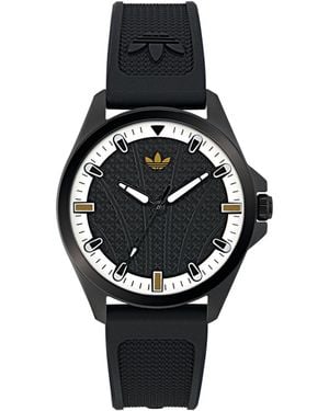 adidas Analog Silicone Watch - Black
