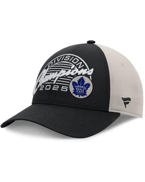 Fanatics Toronto Maple Leaf's 2025 Atlantic Division Champions Locker Room Adjustable Hat - Blue