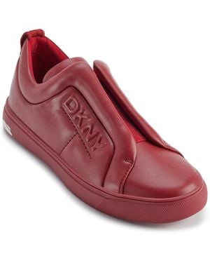 DKNY Abelina Slip On Sneakers - Red