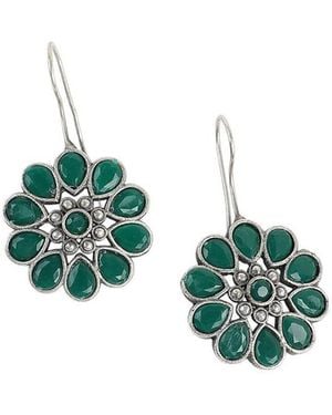SOH The Anahita Drop Earrings - Green