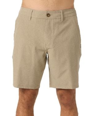 O'neill Sportswear Fixed Waist Hybrid Reserve Shorts - Natural