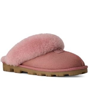 UGG Coquette Slip On Slide Slippers - Pink