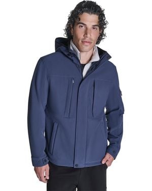 Converse Hooded Long-sleeve Jacket - Blue