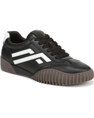 Franco Sarto Flexa Sienna Round Toe Low Profile Sneakers - Black