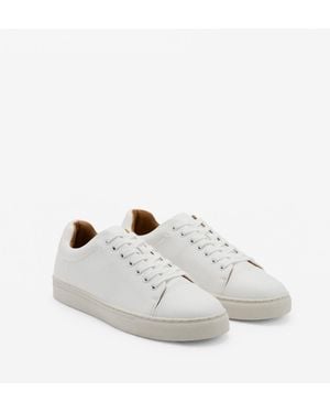 Mango Lace-up Panel Sneakers - White