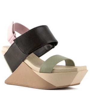 United Nude Delta Wedge Sandal - Multicolor