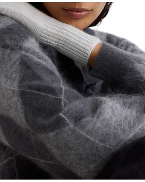 Reiss Issie Wool-blend - Gray