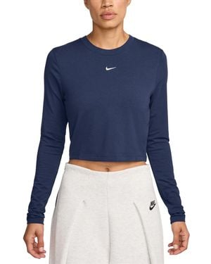 macys nike crop top