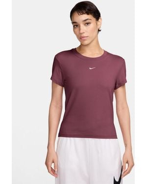 Nike Sportswear Chill Knit T-shirt - Purple