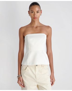 French Connection York Satin - White