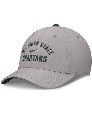 Nike Michigan State Spartans Rise Prep Performance Flex Hat - Gray