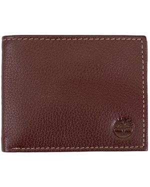 Timberland Sportz Leather Passcase Wallet - Brown