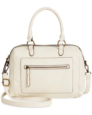 Style & Co. Hudsonn Satchel - Natural