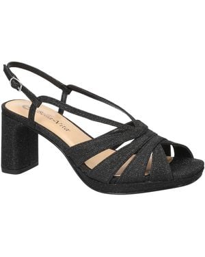 Bella Vita Chorus Block Heel Sandals - Black