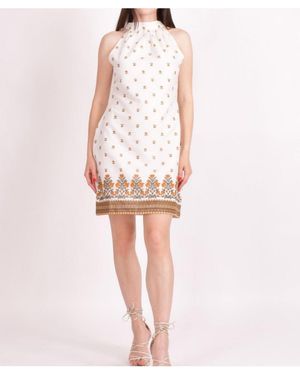 Ras Hazie Cotton Mini Dress - Pink
