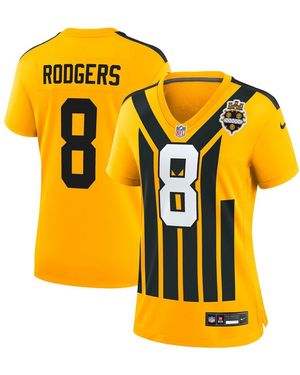 Nike Patrick Queen Pittsburgh Steelers Alternate 1933 Throwback Game Jersey - Yellow