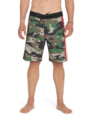 Quiksilver Straight-fit Swim Shorts - Green