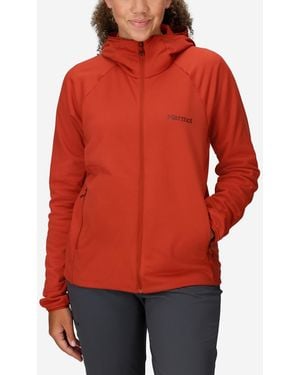 Marmot Leconte Fleece Full-zip Hoodie - Red