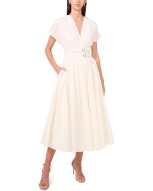 Parker Noa V-neck Dress - Natural