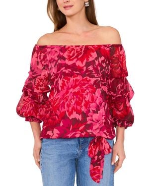Macy's Off-the-shoulder Top - Red