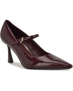 Nine West Krest Tapered Heel Mary Jane Dress Pumps - Purple