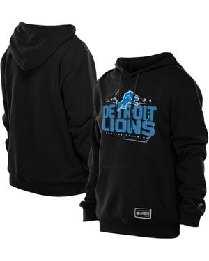 KTZ Detroit Lions Combine Authentic Local State Hoodie - Black