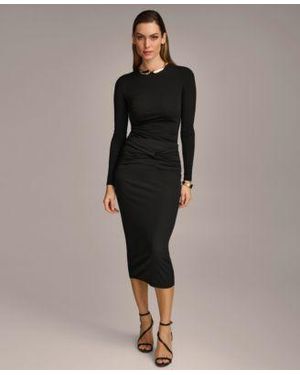 Donna Karan Donna Karan Jersey Dressing Collection - Black
