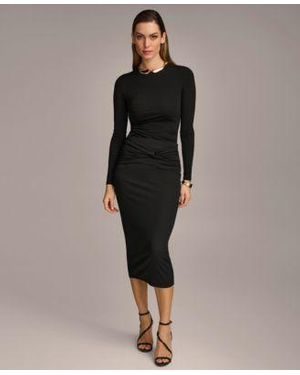 Donna Karan Donna Karan Jersey Dressing Collection - Black