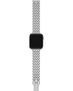 Tory Burch Eleanor Band For Apple Watch Tbs0144e - White