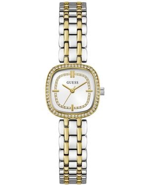 Guess Stainless Steel Analog Watch - Metallic