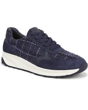 Naturalizer Shay Lace Up Platform Sneakers - Blue