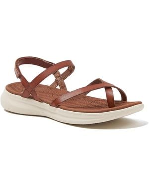Lands' End All Day Comfort Strap Sandals - Brown
