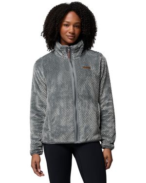 Columbia Fire Side Ii High-pile-fleece Jacket - Gray