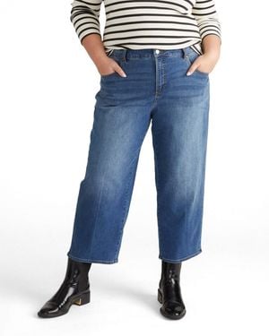 UNIVERSAL STANDARD Bae Boyfriend Crop Jeans - Blue