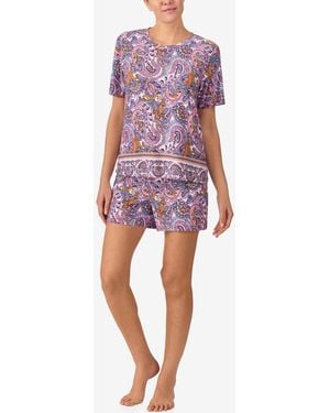 Sanctuary 2-piece Short-sleeve T-shirt & Boxer Set - Red