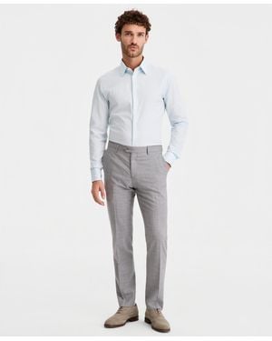 Ted Baker Ted By Modern-fit Wool-blend Suit Separate Pants - Gray