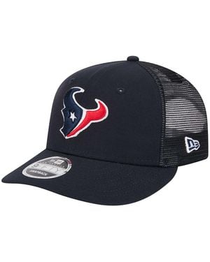 KTZ Houston Texans Low Profile 9fifty Snapback Hat - Blue