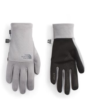The North Face Etip Fleece Gloves - Gray