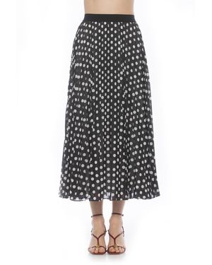 Alexia Admor Kesia Midi Pleated Skirt - Multicolor