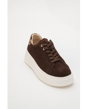 Forever & Always Shoes Paloma Leather Sneaker - White