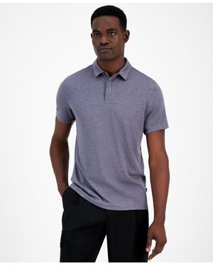 Alfani Alfatech Stretch Solid Polo Shirt in White for Men Lyst