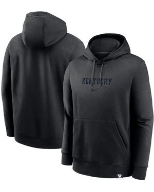 Nike Kentucky Wildcats Statement Wordmark Lockup Pullover Hoodie - Black