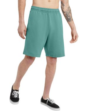 Hanes Originals Garment Dyed 8" Sweat Shorts - Green